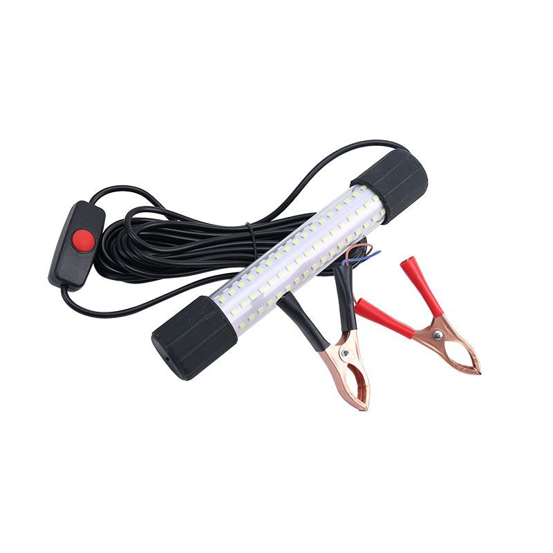 Underwater LED Fishing Lamp 12V-24V Waterproof Fish Attracting Light