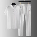Summer Mens Casual Suit Set