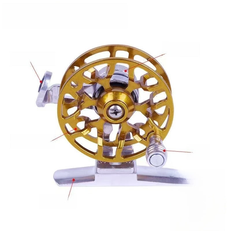 Metal Fishing Reel with Drag System