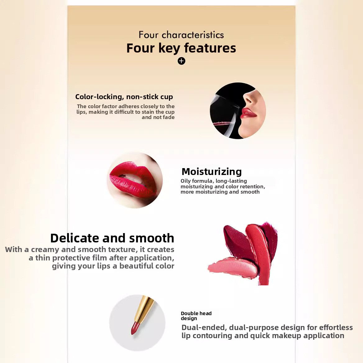 DNM Pearl Matte Dual Ended Lipstick