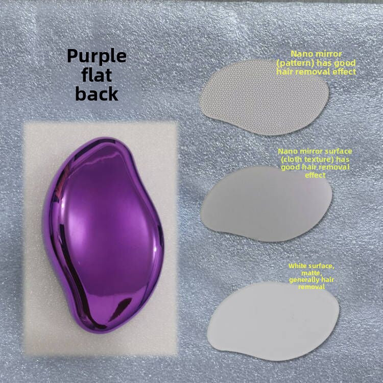 New Glass Frosted Exfoliator ? Hair Removal and Exfoliation Tool for Home Beauty Use
