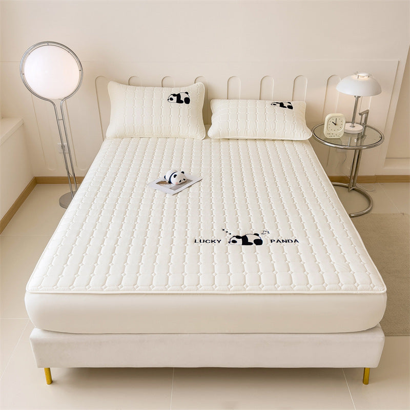 Class a Raw Cotton Soy Fiber Quilted Bed Sheetss All-Inclusive