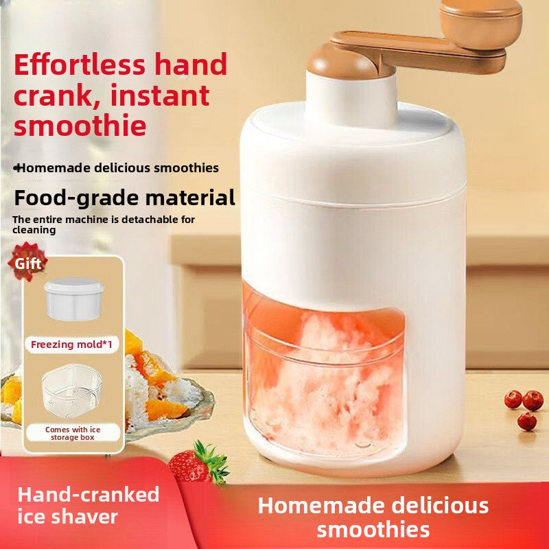 Manual ice cream maker