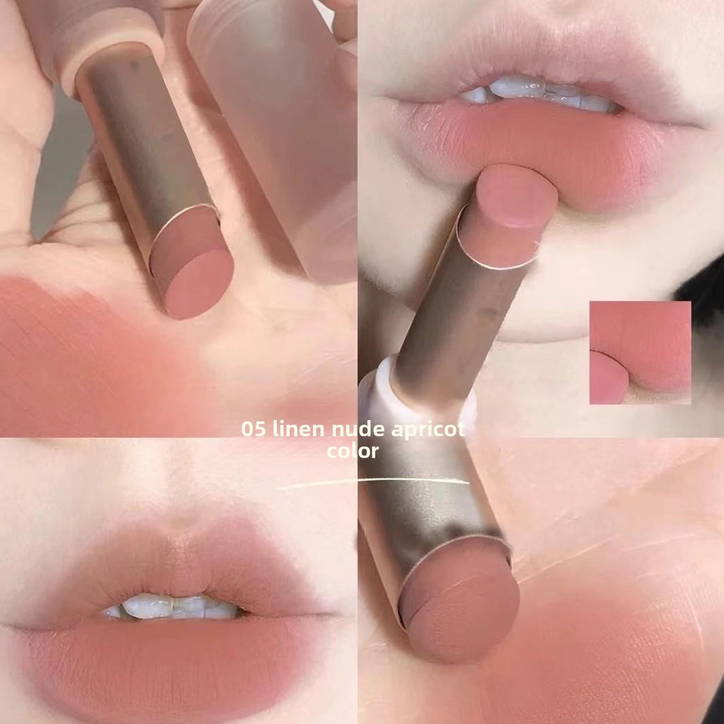 Fake Plain Milk Tea Soft Fog Lipstick
