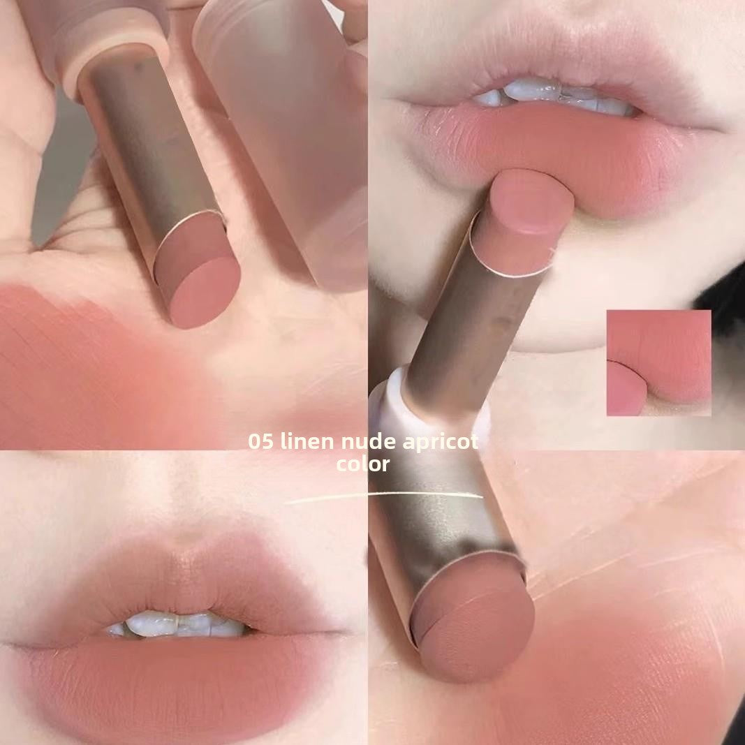 Fake Plain Milk Tea Soft Fog Lipstick