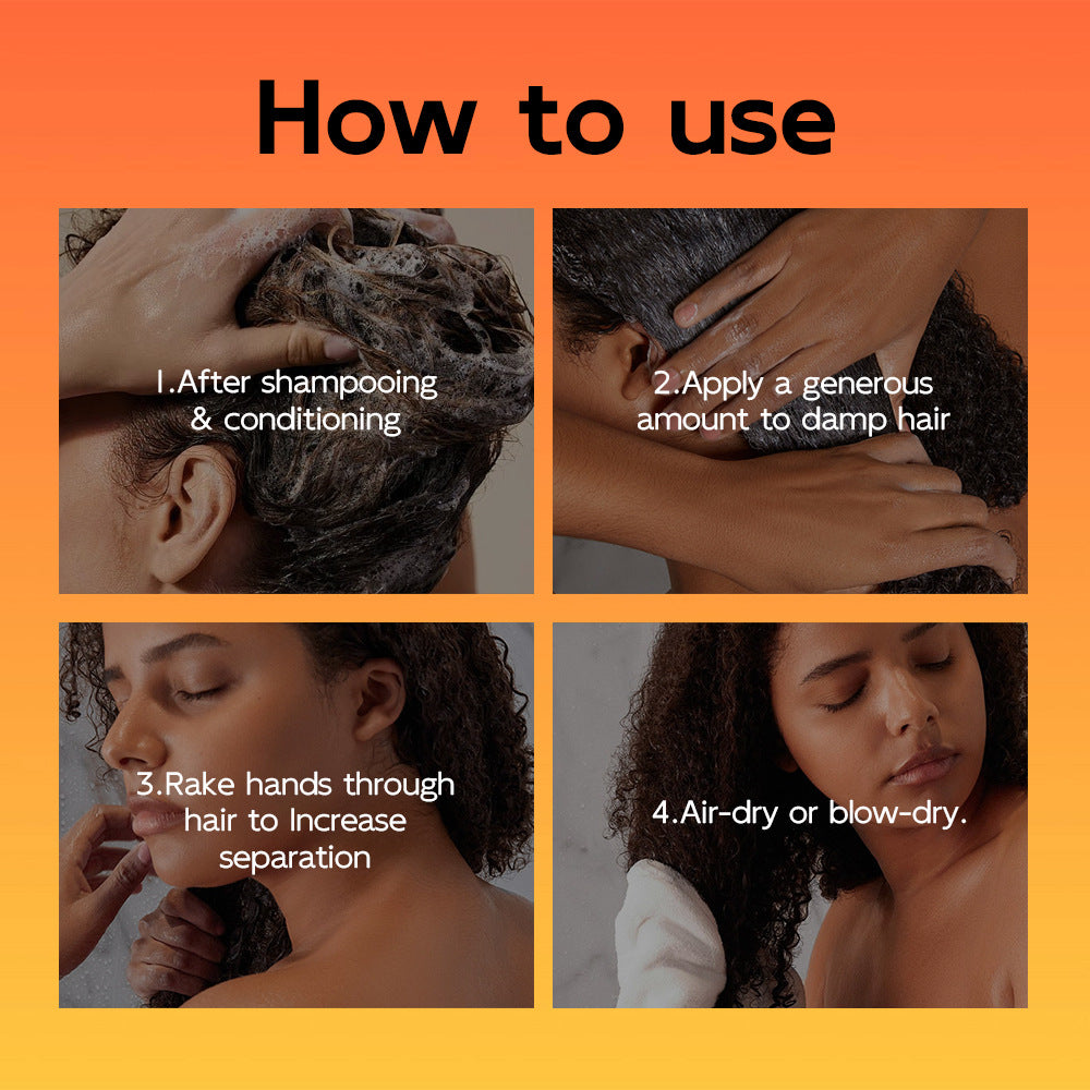 Curling Cream Elastic Hair Styling