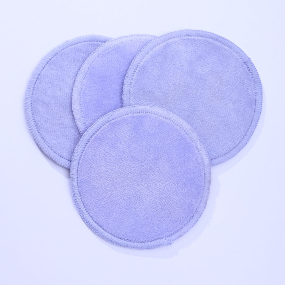 Bamboo fiber makeup remover pad