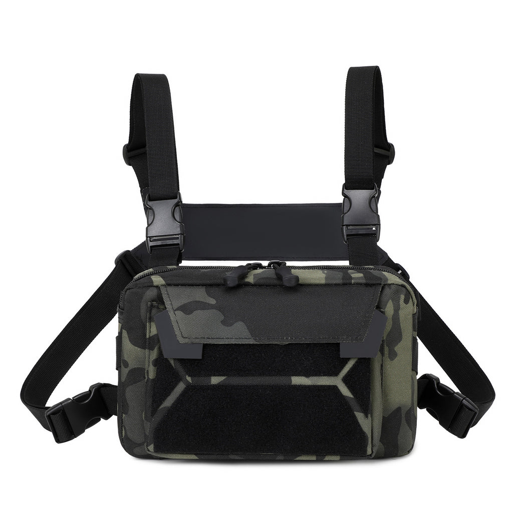 Functional Tactical Chest Bag for Outdoor Activities