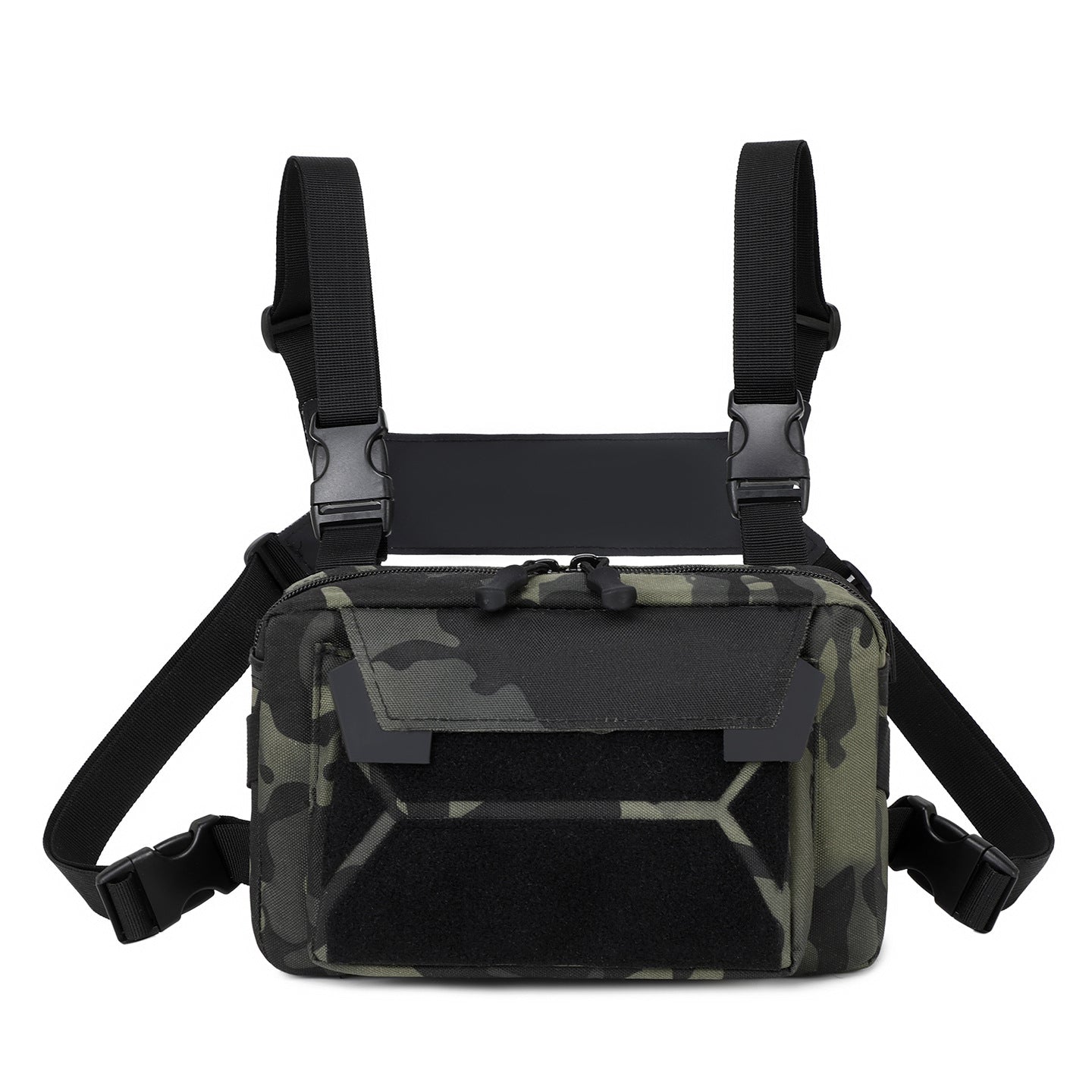 Functional Tactical Chest Bag for Outdoor Activities
