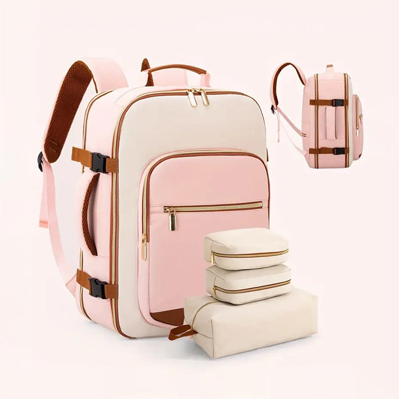 Ergonomic Large Capacity Travel Backpack with Laptop Compartment