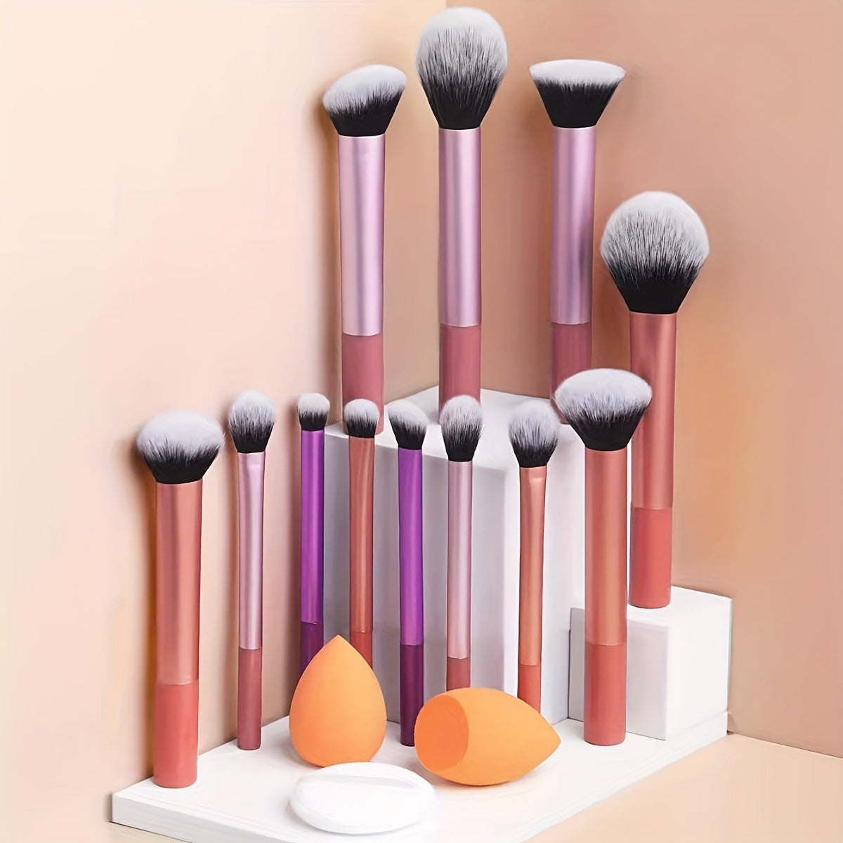 Mehrfarbiger Make-up-Pinsel