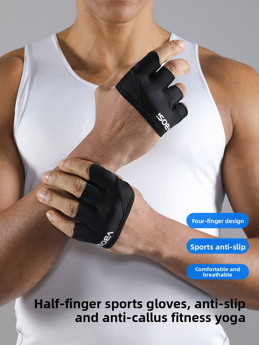 Gants de sport de fitness à demi-doigts