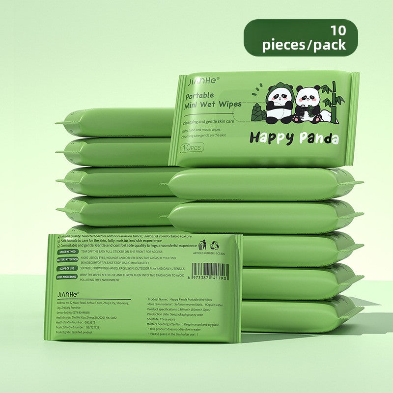 Mini Portable Wet Wipes Pack