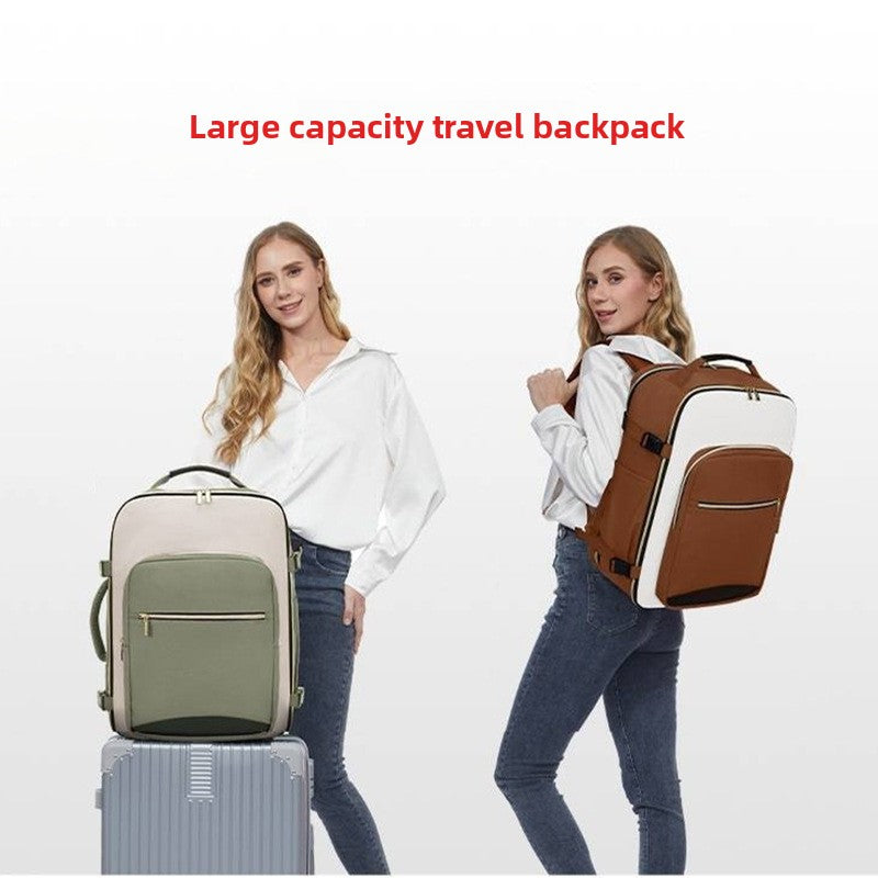 Ergonomic Large Capacity Travel Backpack with Laptop Compartment