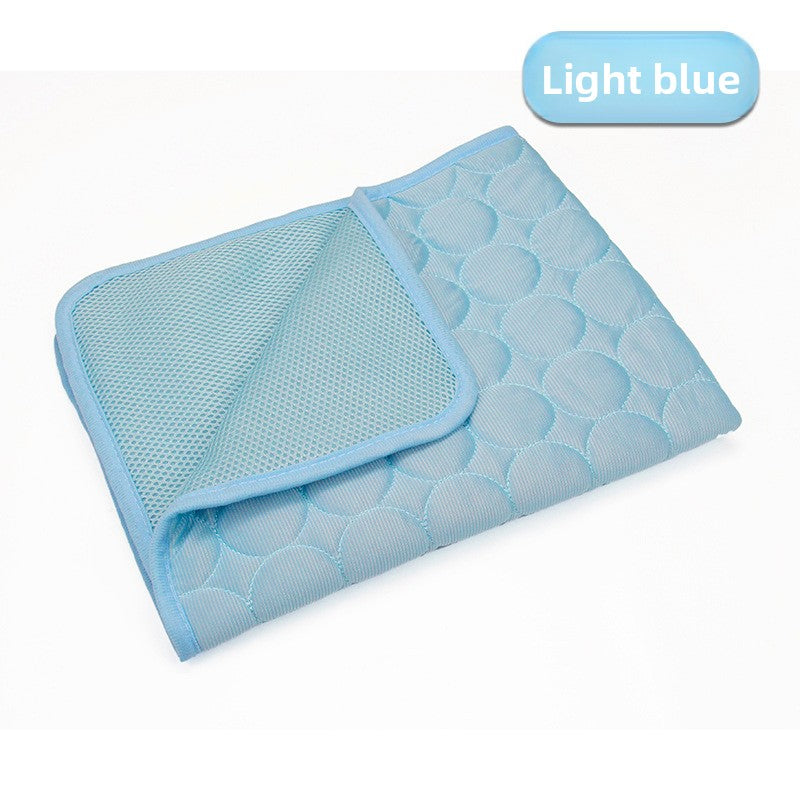Summer Pet Cooling Pad Ice Silk Mat