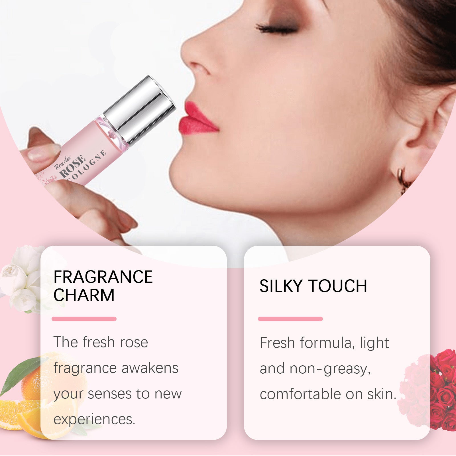 Rose Elegant Roller Ball Perfume for Women