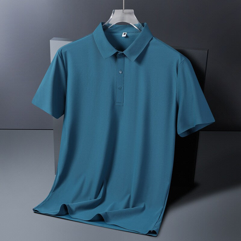 Ice Silk Quick Dry Mens Polo Shirt