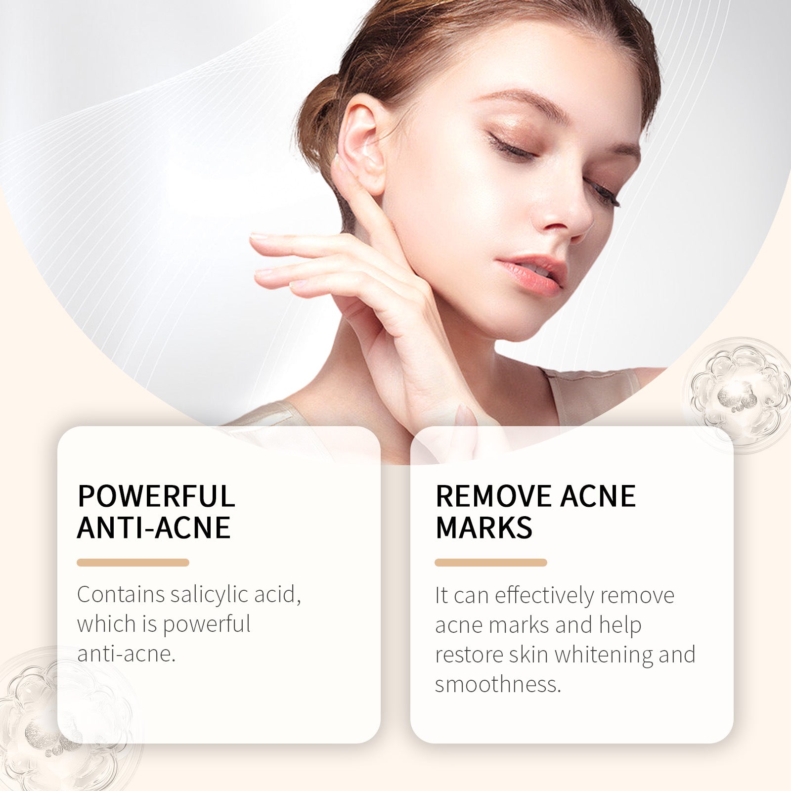 Eelhoe Gesichtscreme für fettige Haut feuchtigkeitsspendend 50g | Eelhoe Moisturizing Facial Cream for Oily Skin 50g