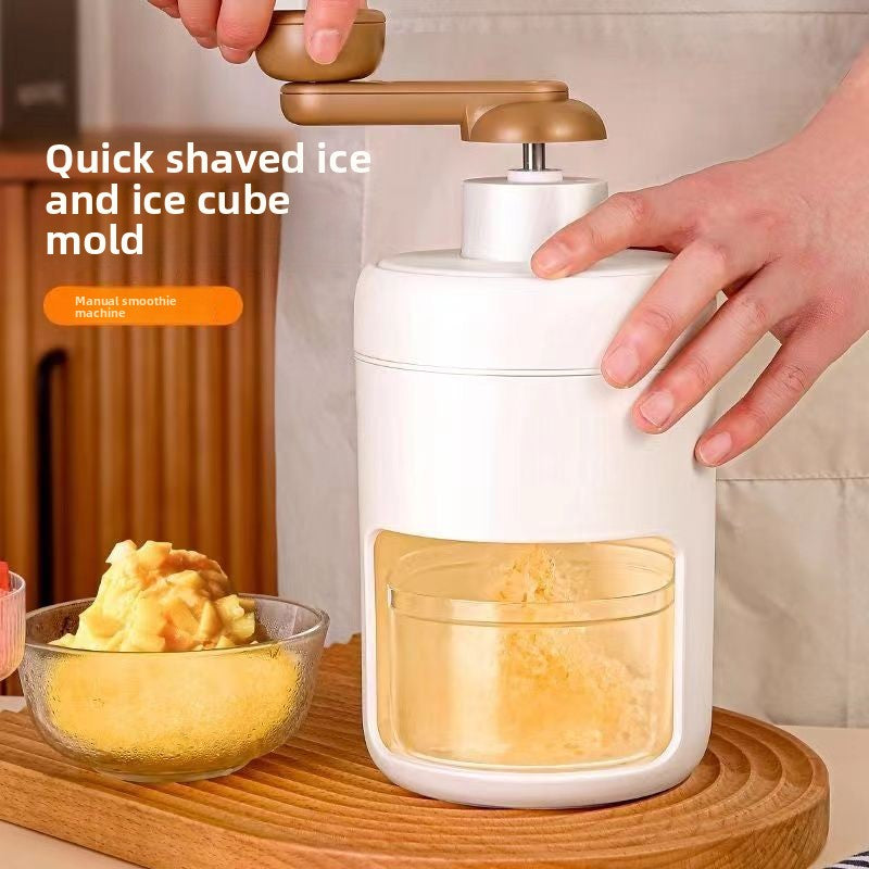 Manual ice cream maker