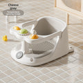 Siège de bain pour bébé avec sangles de sécurité
