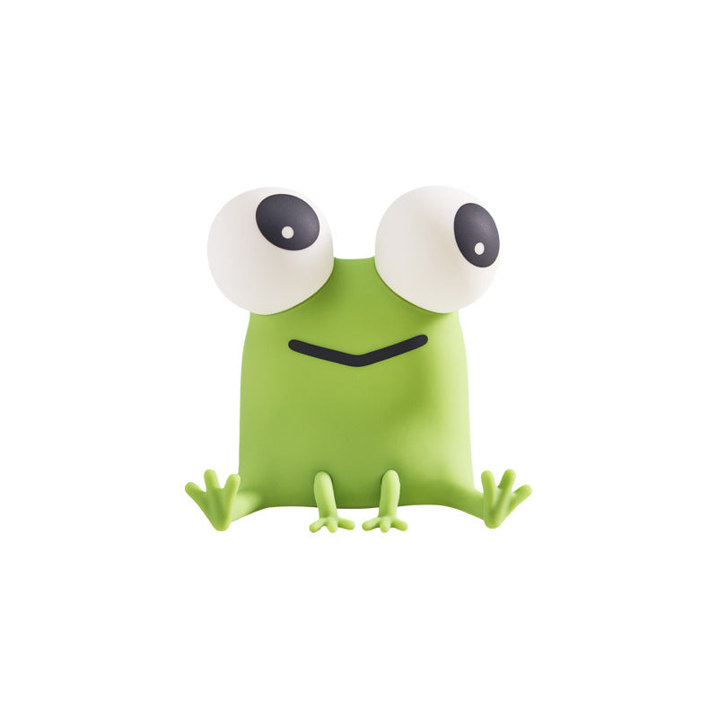 Silicone Night Light in the Shape of a Little Frog ? New Tap-Activated Lamp