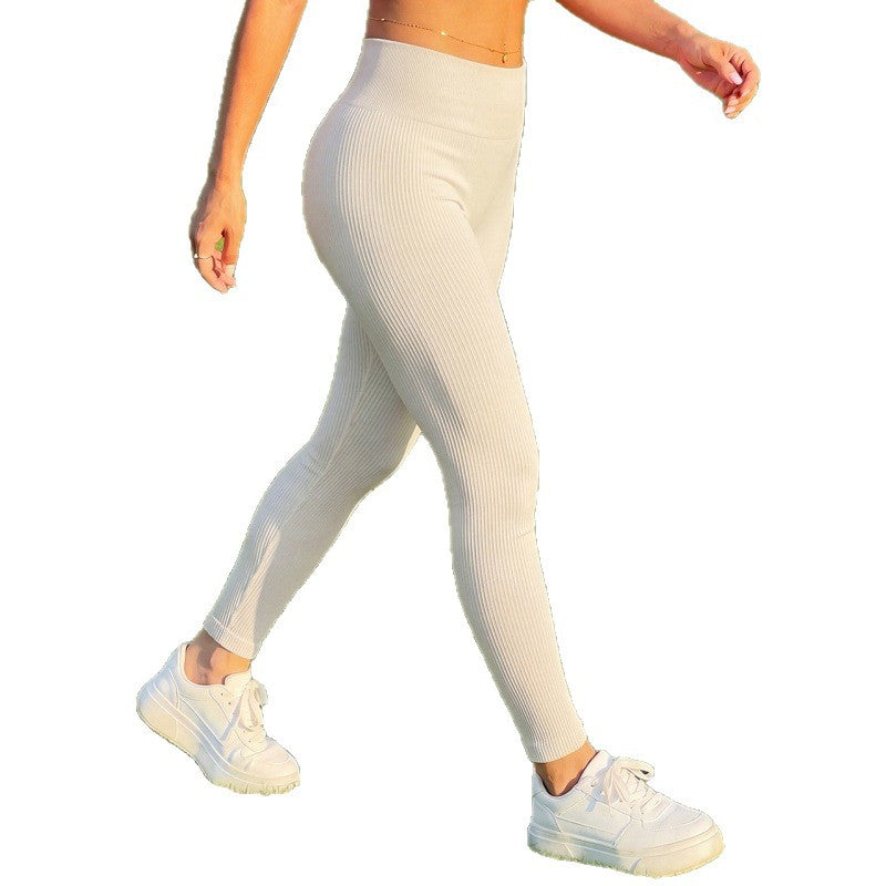 Ribbed Seamless HighWaist Yoga Pants