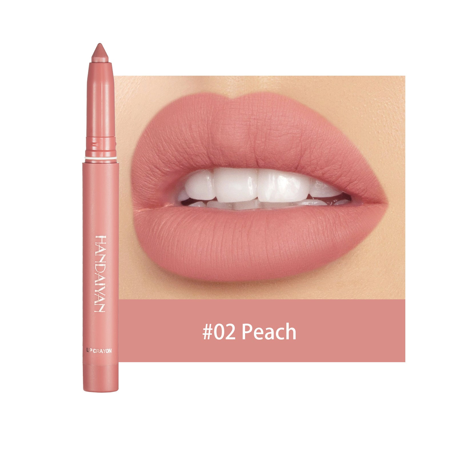 Matte Lipstick Lip Liner Dual Use Pen