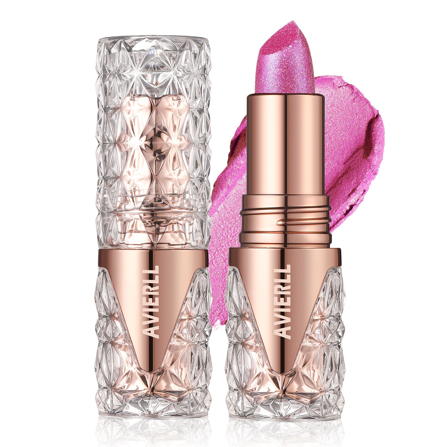 Waterproof Pearlescent Fine-Shimmer Lipstick