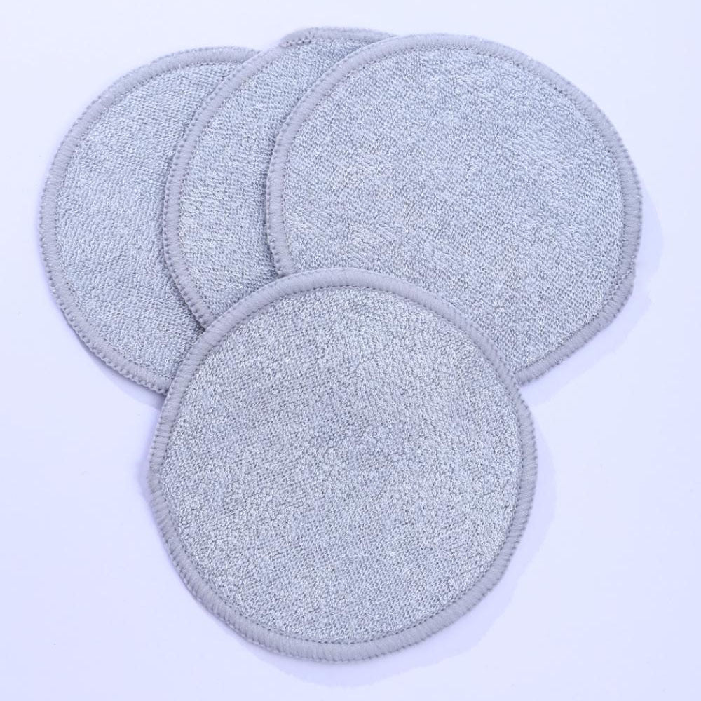 Bamboo fiber makeup remover pad