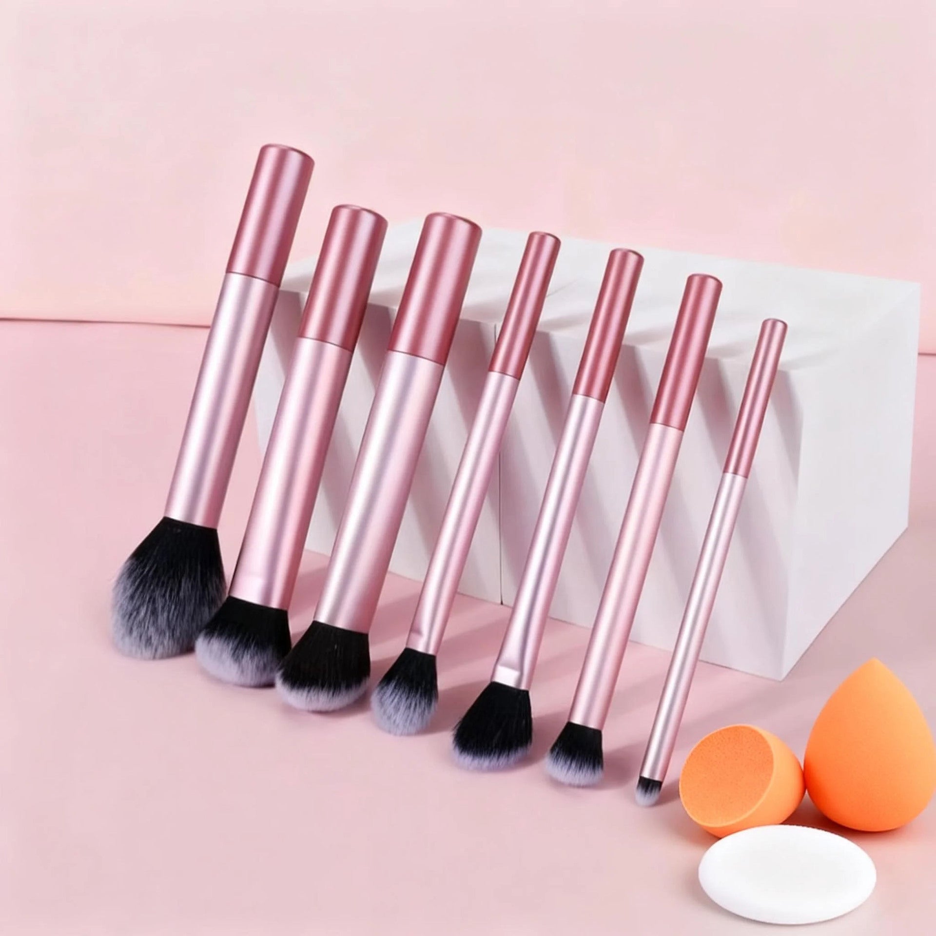 Mehrfarbiger Make-up-Pinsel