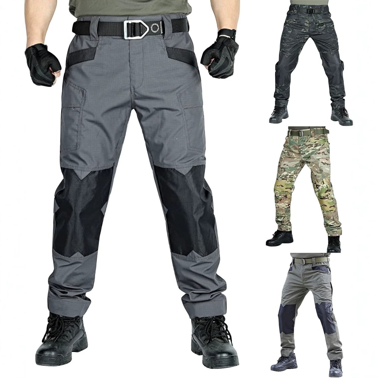 2026 Summer Men's Outdoor Tactical Frog Pants, Breathable Field Work Training Camouflage Trousers, In Stock Wholesale