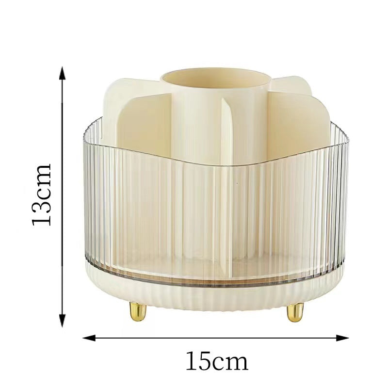 Makeup brush storage case