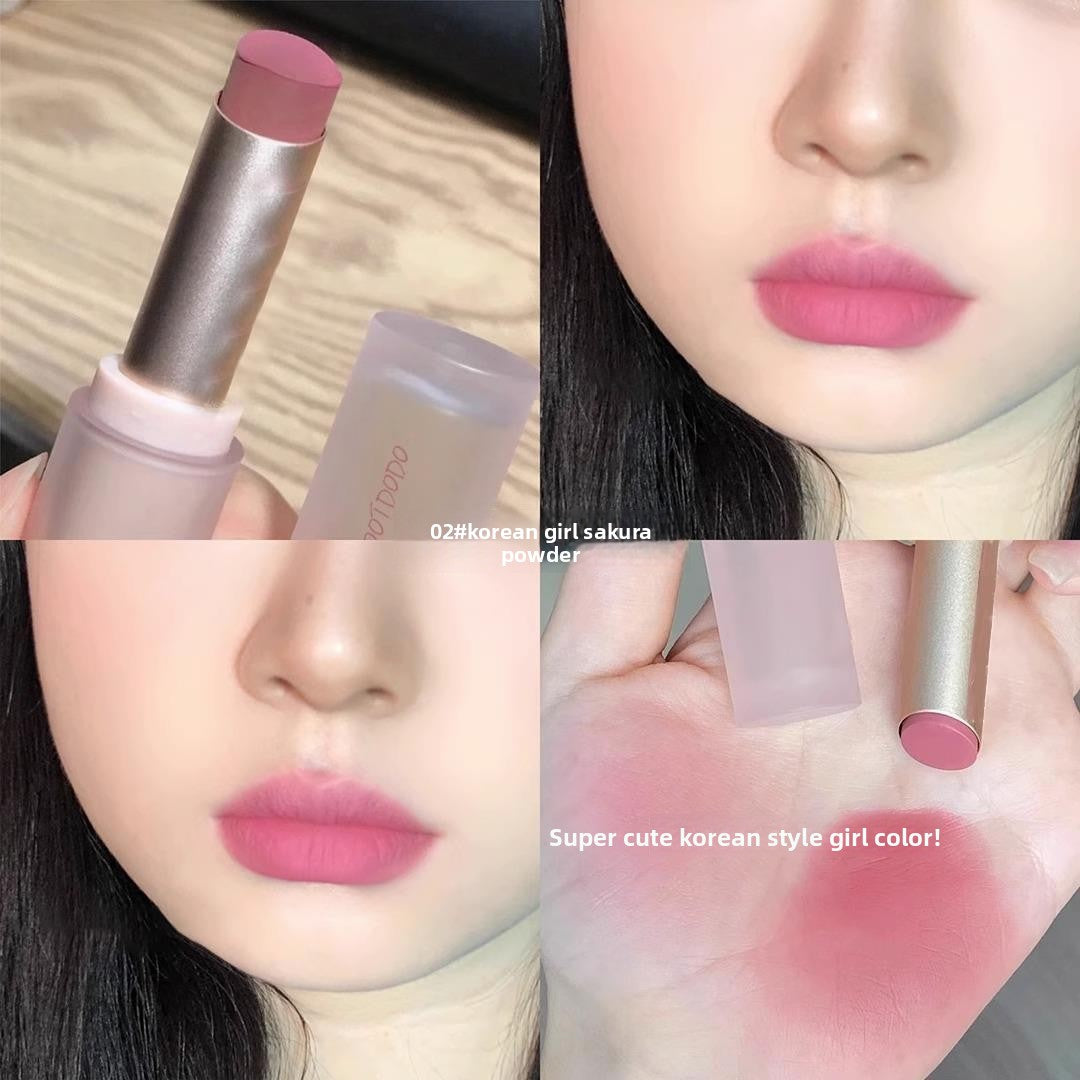 Fake Plain Milk Tea Soft Fog Lipstick
