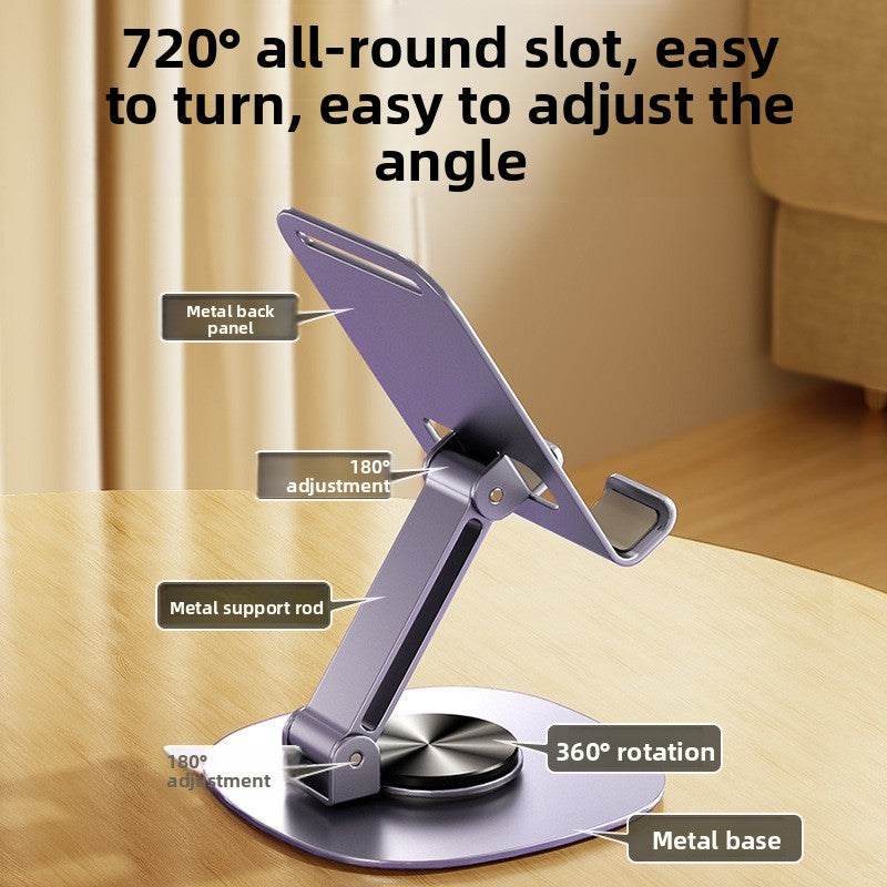 All Metal Rotating Foldable Phone Stand
