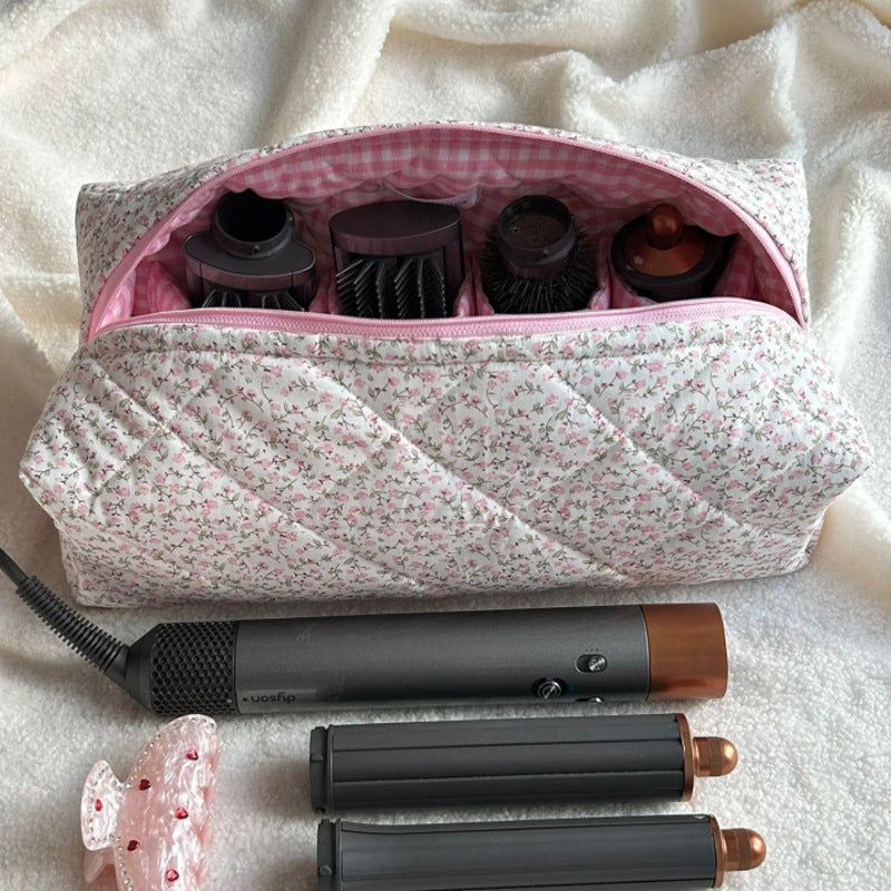 Plush Makeup and Skincare Storage Bag