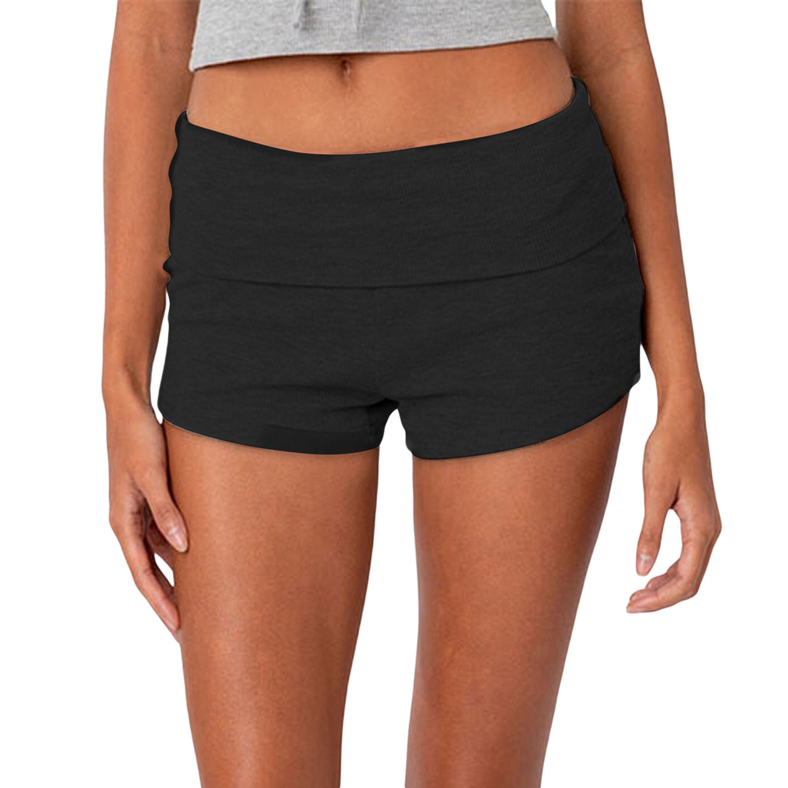 Tight-fitting low-rise leggings