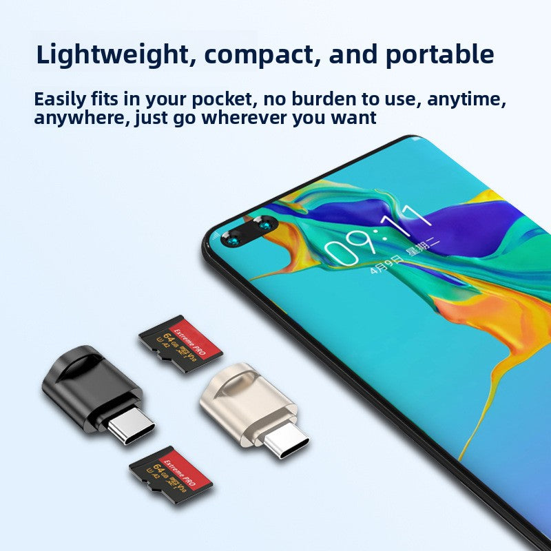 Type-C and Apple Compatible Card Reader