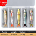 Multi-Section Bionic Loach Lure with Sound Beads