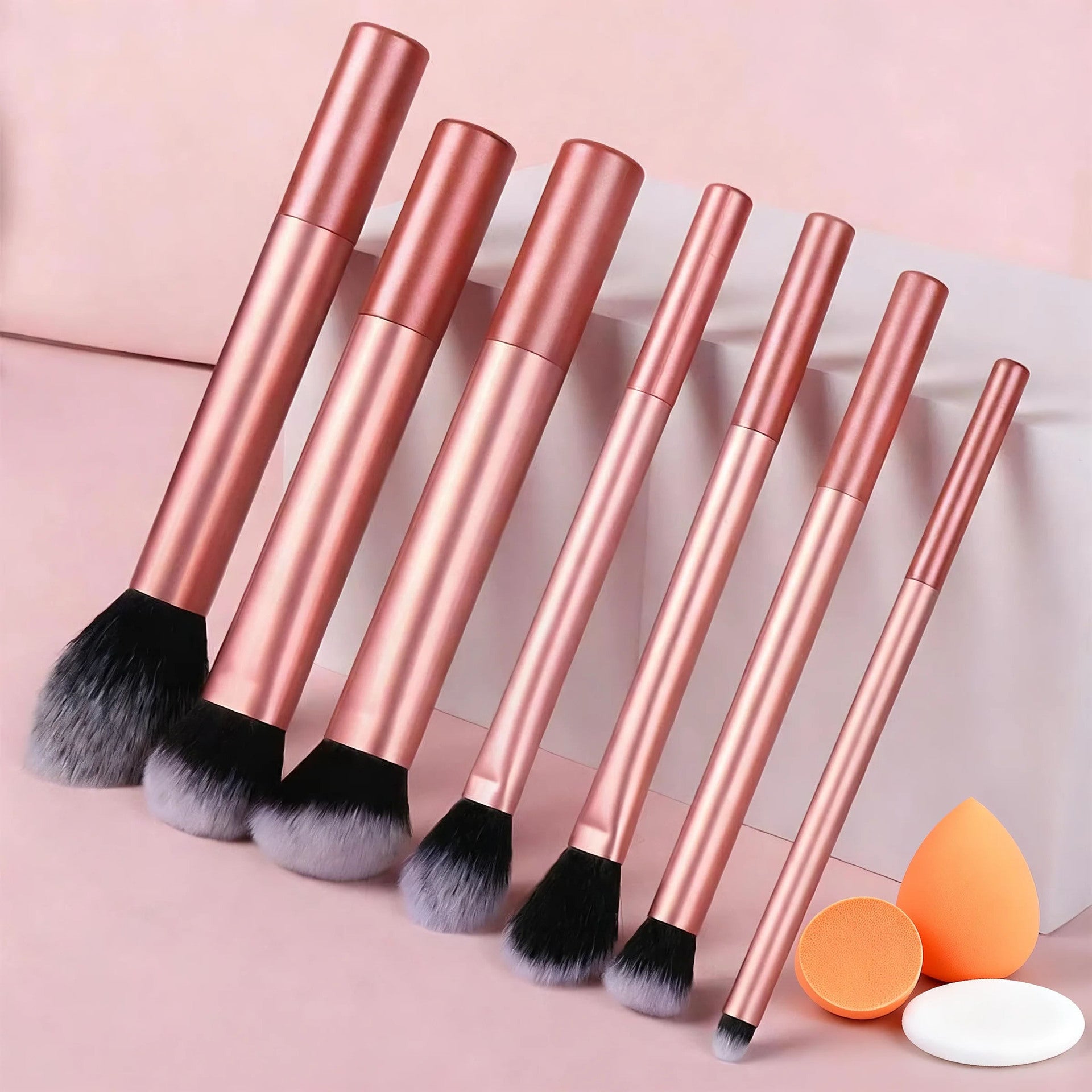 Mehrfarbiger Make-up-Pinsel