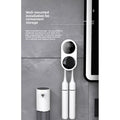 Mini Smart UV Disinfection Wall-Mounted Toothbrush Holder for Dual Users