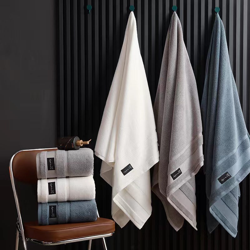 Pure Cotton Bath Towel and Towel Set