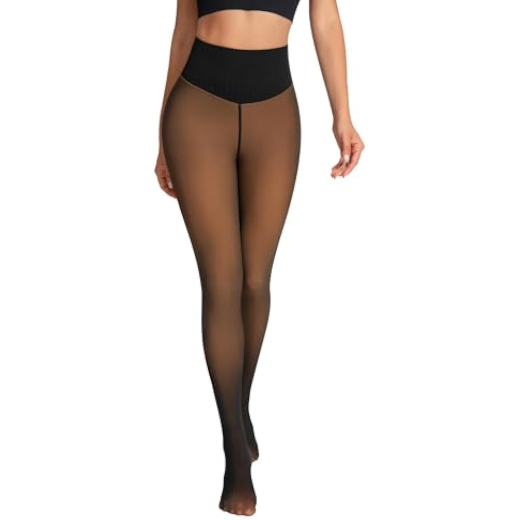 Seamless Fleece Lined Thermal Leggings