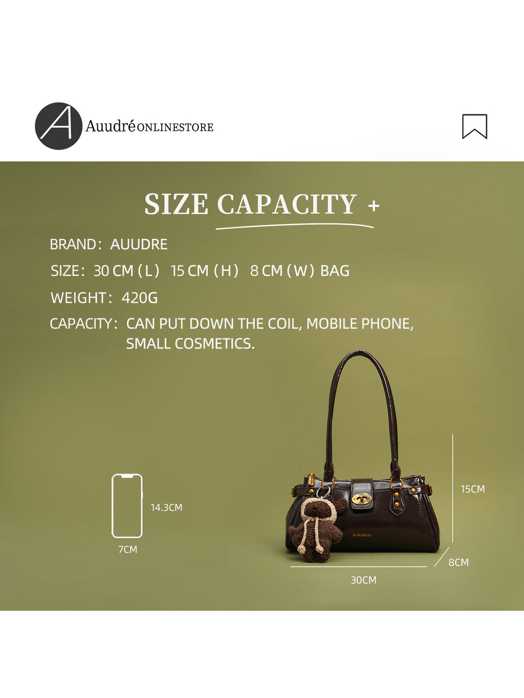 Retro Shoulder Bag for Women