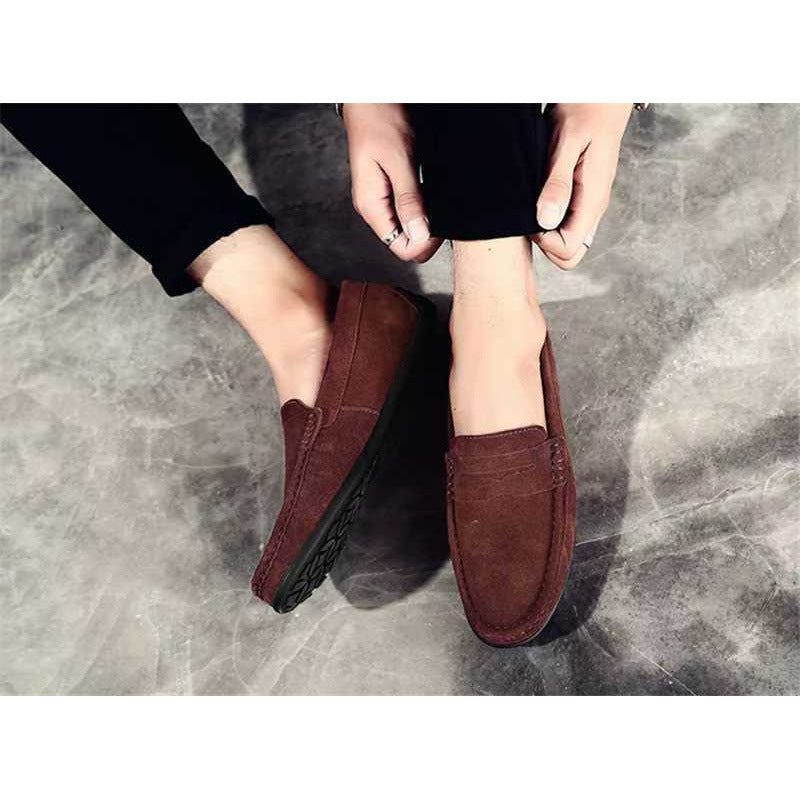 Herren Slipper Freizeitschuhe flach