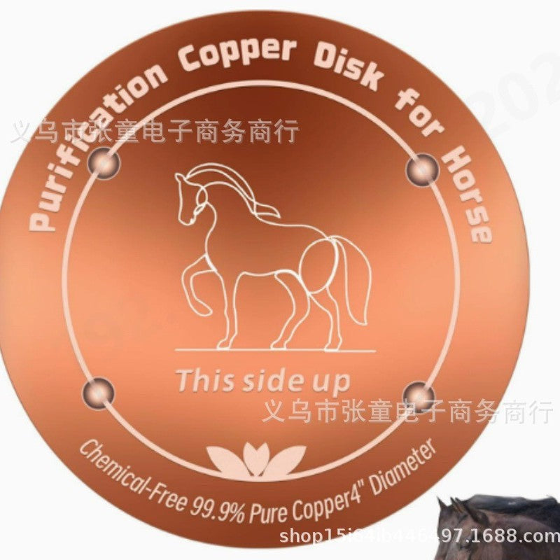 Cross-Border Amazon New Product Bird Bath Disk Bird Pool Cleaner Copper Disc