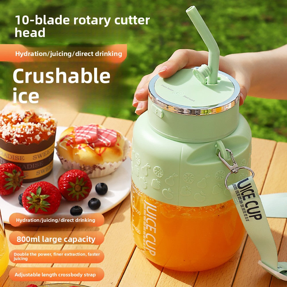 Portable Electric Juicer Cup with 800ml Capacity