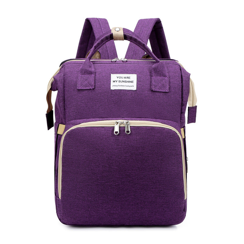 Upgraded Simple Mummy Bag Portable Folding Backpack Multi-Functional Large Capacity Baby Bed Mummy Bag