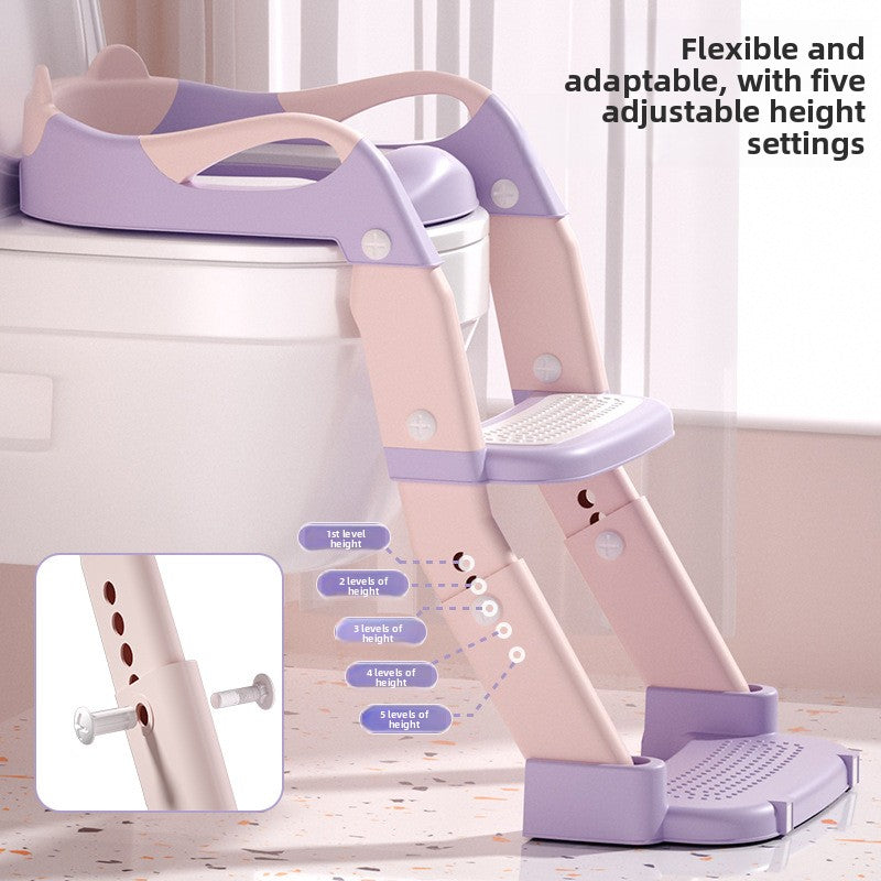 Foldable Children Toilet Training Step Stool