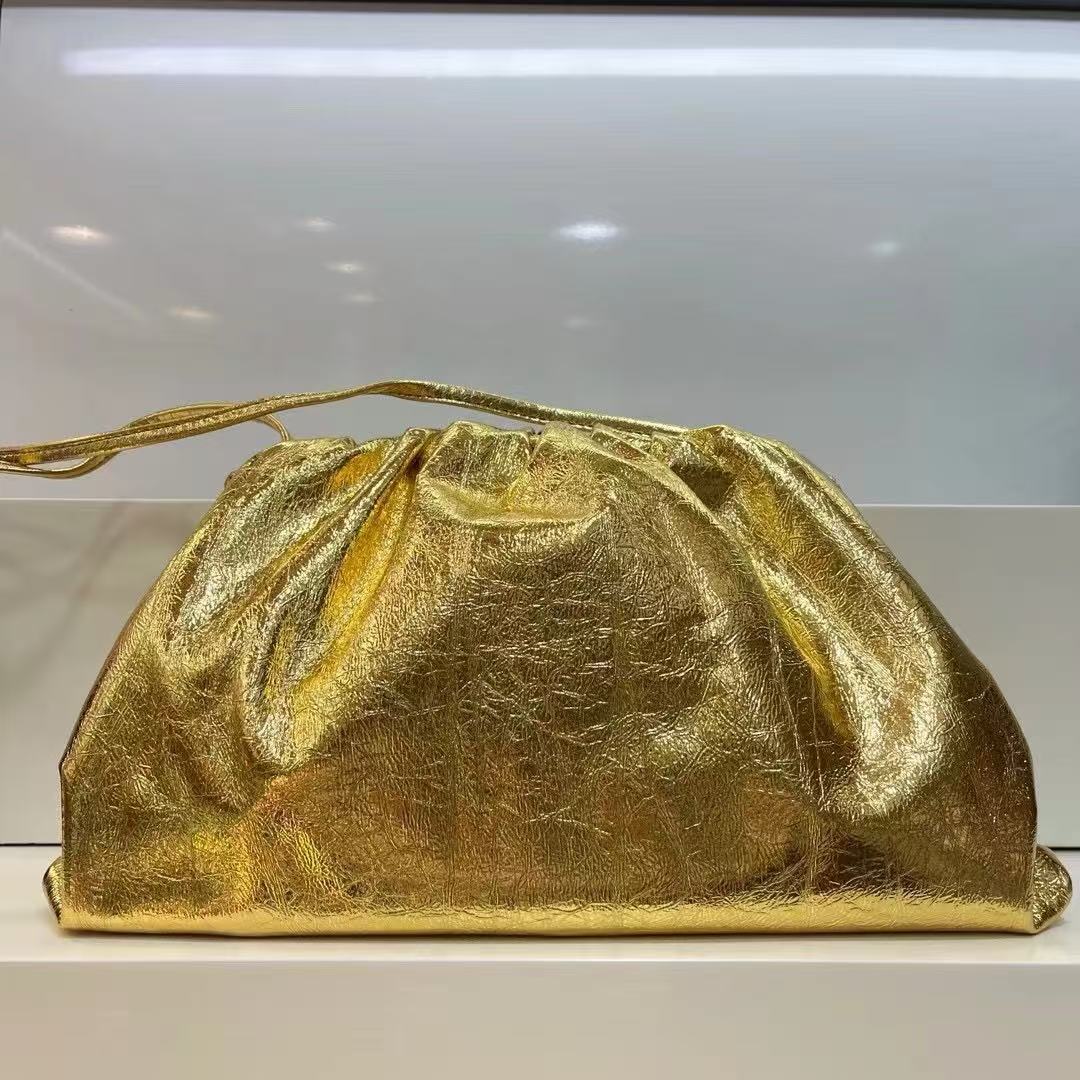 Genuine Leather Women Shoulder Crossbody Clutch Bag