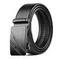 Mens Automatic Buckle Leather Belt